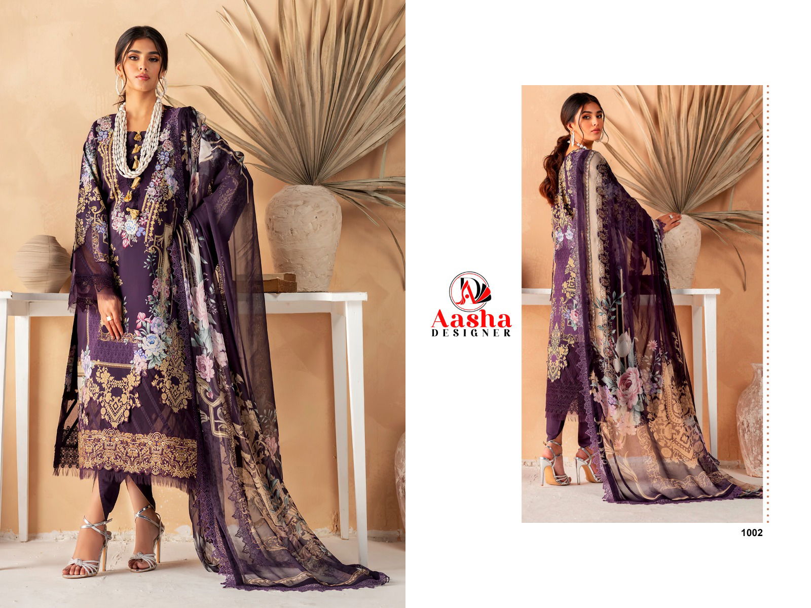 Aasha Ayazal Vol 1 Pakistani Salwar Suits Catalog